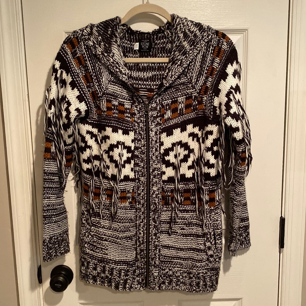 Volcom Southwest Tribal Aztec Zipper Hoodie Sweater